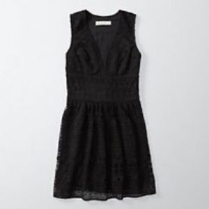 A&F lace up mini dress size 0